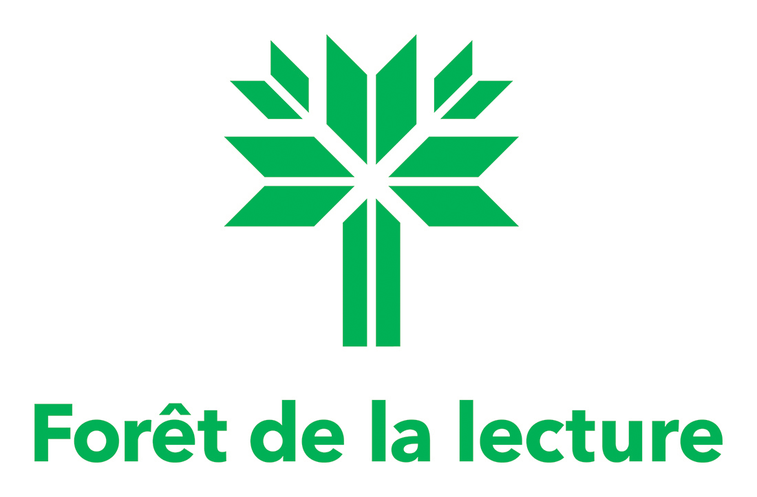 Le logo de la Forêt de la lecture.