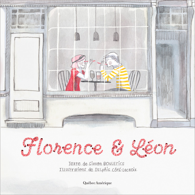 Couverture du livre Florence et Léon par Simon Boulerice.