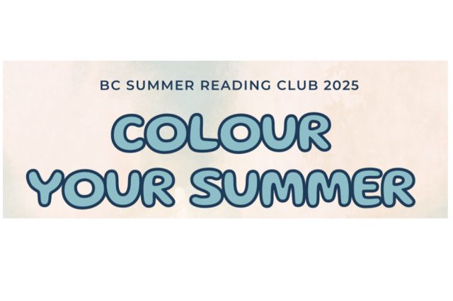 BC Summer Reading Club 2025 logo