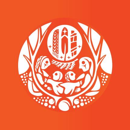 Survivor's flag for National Day for Truth and Reconciliation